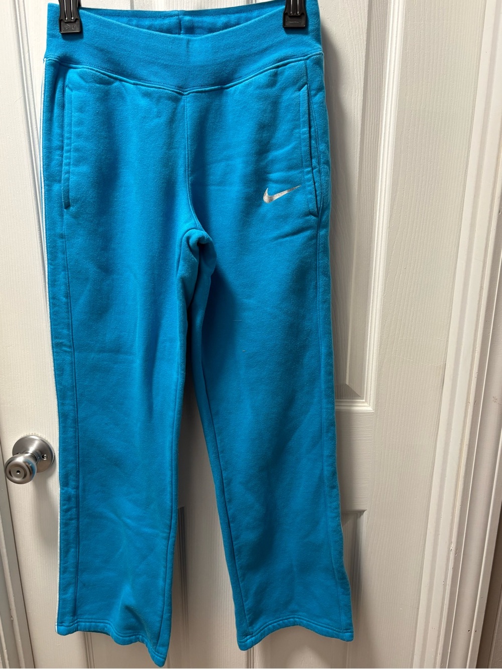 Nike Youth Turquoise Blue Fleece Joggers